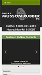 Mobile Screenshot of mussonrubber.com