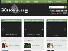 Tablet Screenshot of mussonrubber.com